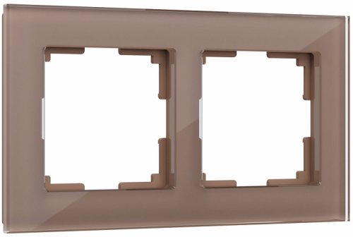 Рамка универсальная Werkel Favorit 2-м. стекло латте фото Рамка универсальная Werkel Favorit 2-м. стекло латте картинка